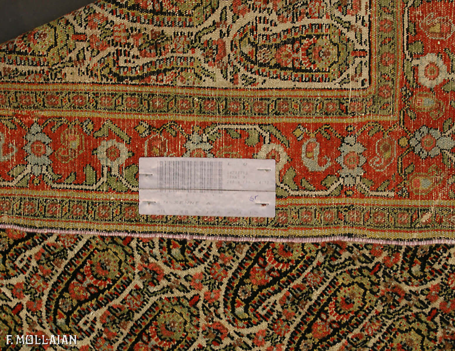 Antique Persian Senneh Rug n°:24288793